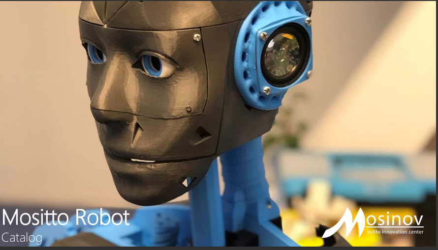 Mositto Robot in a lobby setting